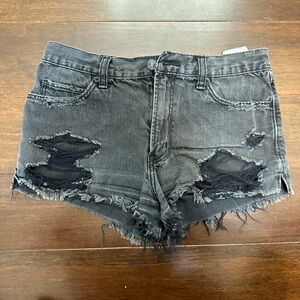 Abercrombie Black Shorts